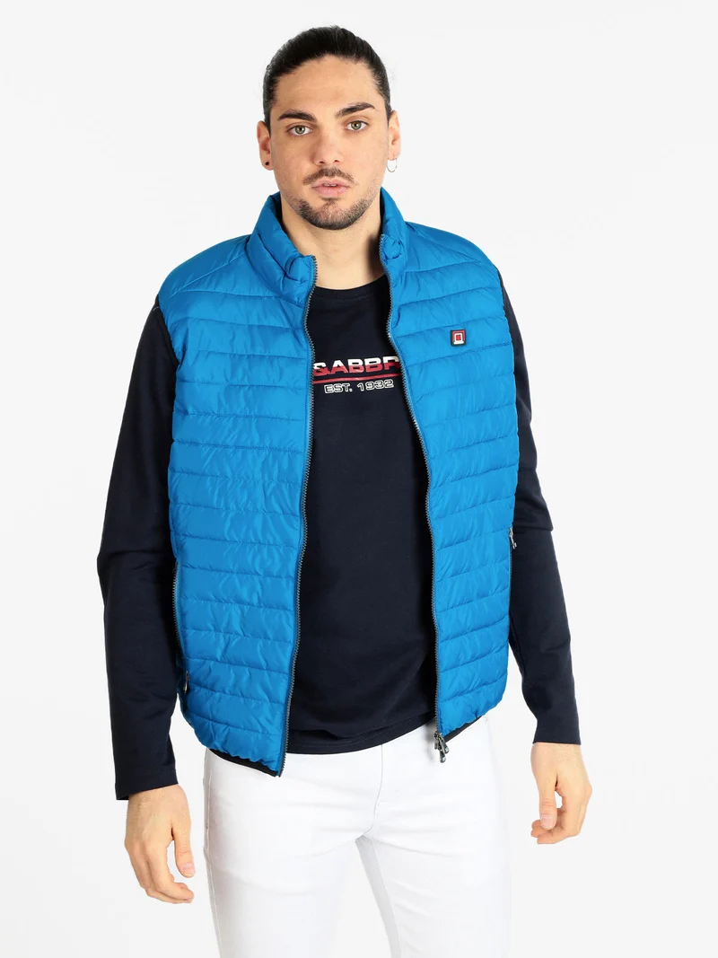 Gilet imbottito uomo - blu