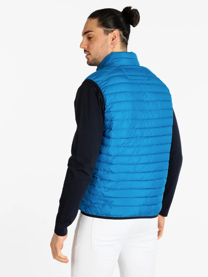 Gilet imbottito uomo - blu