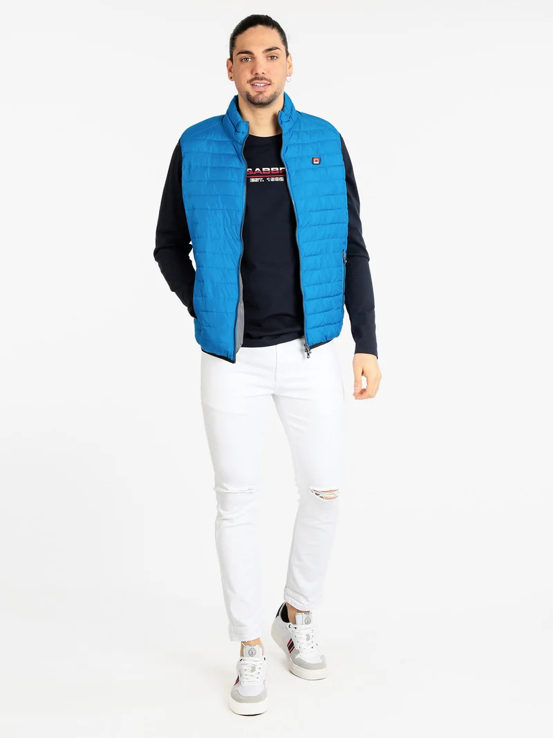 Gilet imbottito uomo - blu