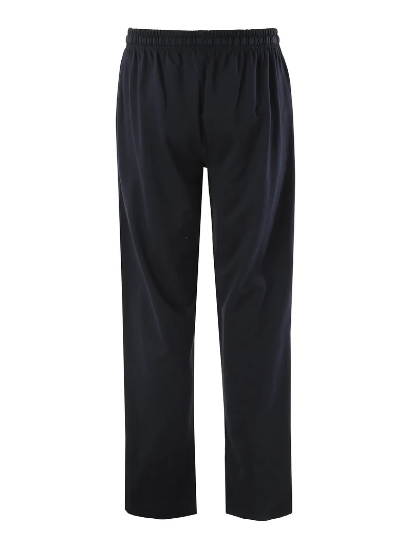 Pantaloni sportivi da uomo in cotone con coulisse - blu scuro
