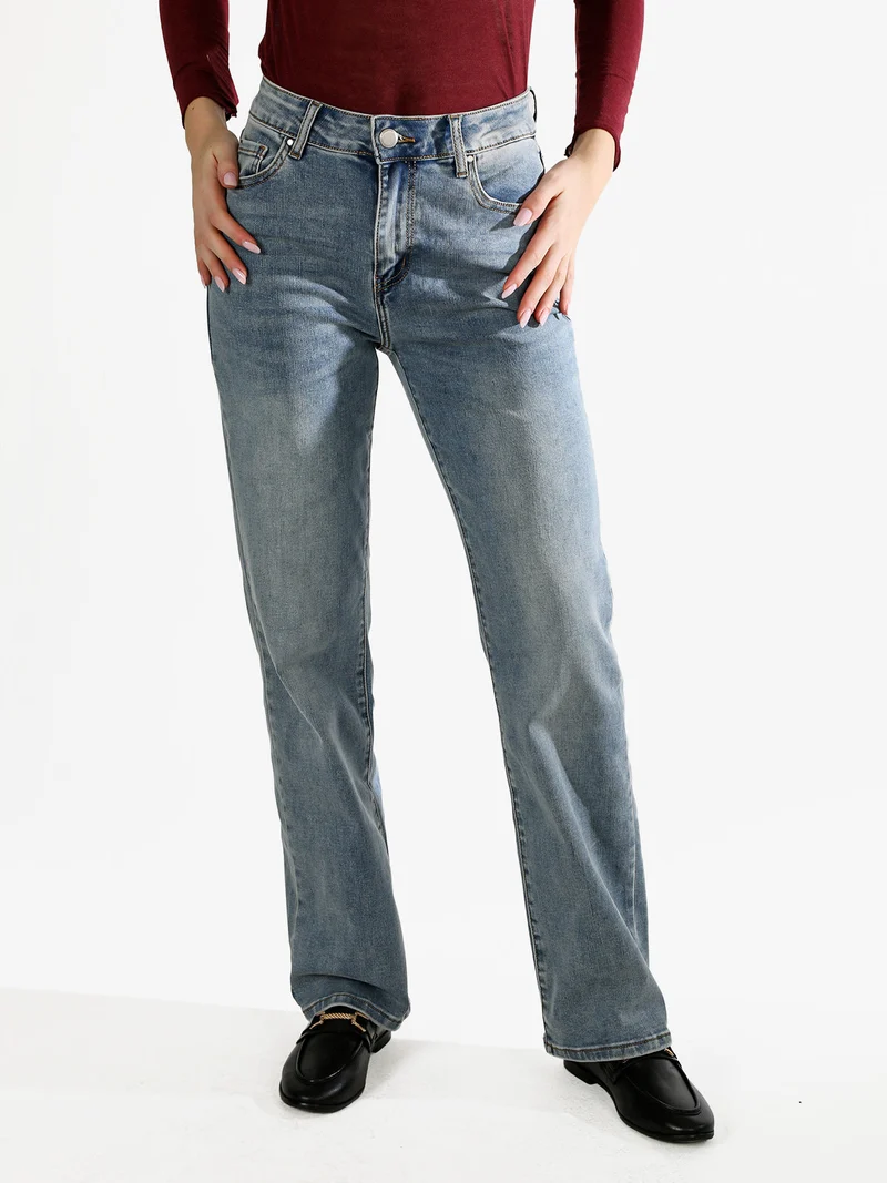 Jeans donna a gamba dritta - jeans