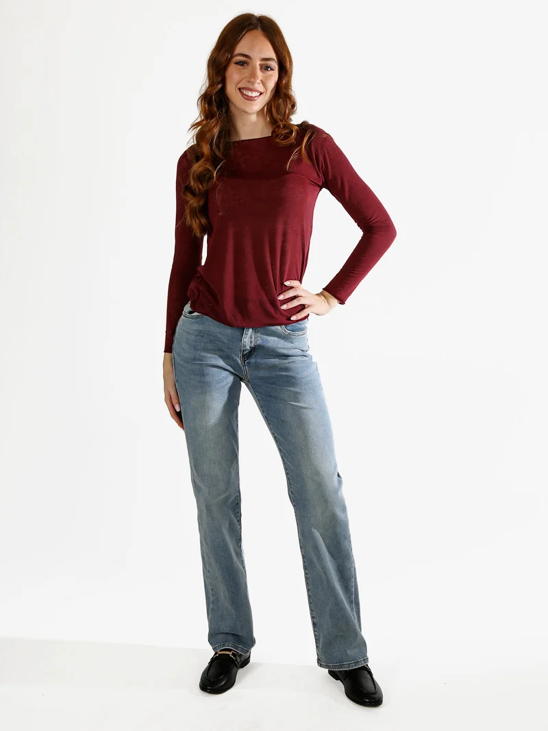 Jeans donna a gamba dritta - jeans