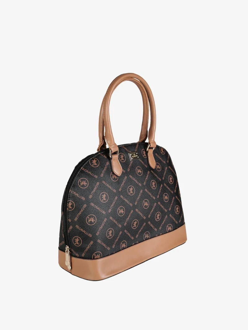 Borsa donna frame con scritte - nero