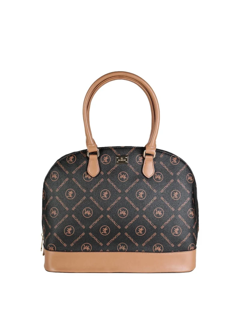 Borsa donna frame con scritte - nero