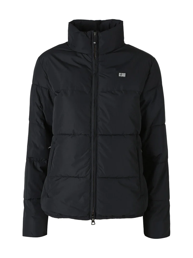 Giubbotto donna bomber imbottito - nero