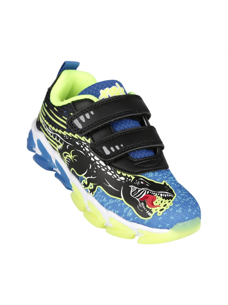 Sneakers da bambino con luci - blu