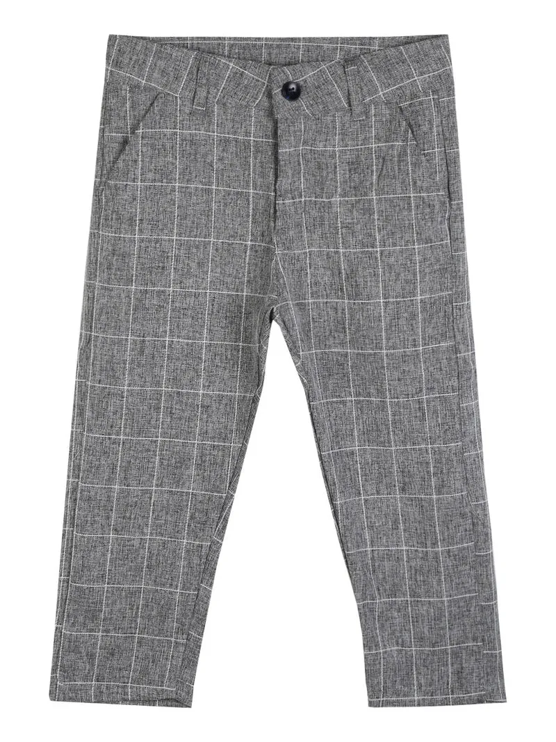 Completo elegante da neonato 3 pezzi - grigio