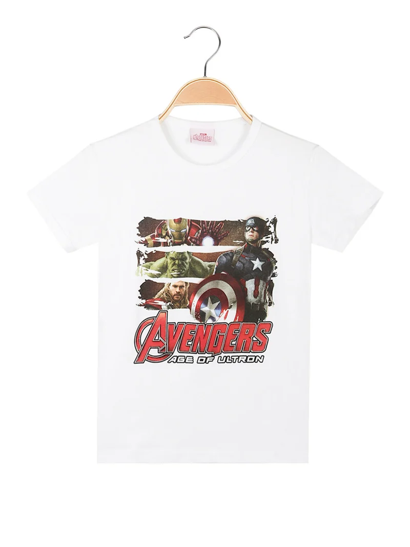 T-shirt bambino con stampa - bianco