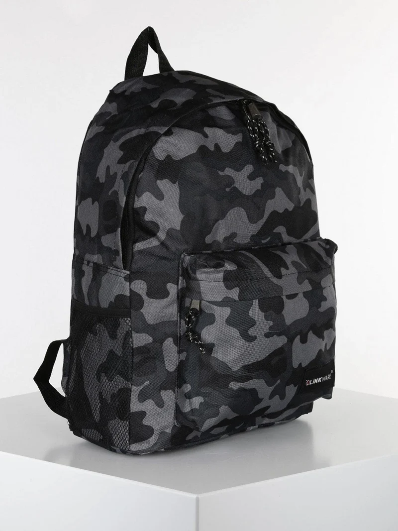 Zaino militare in tessuto - grigio