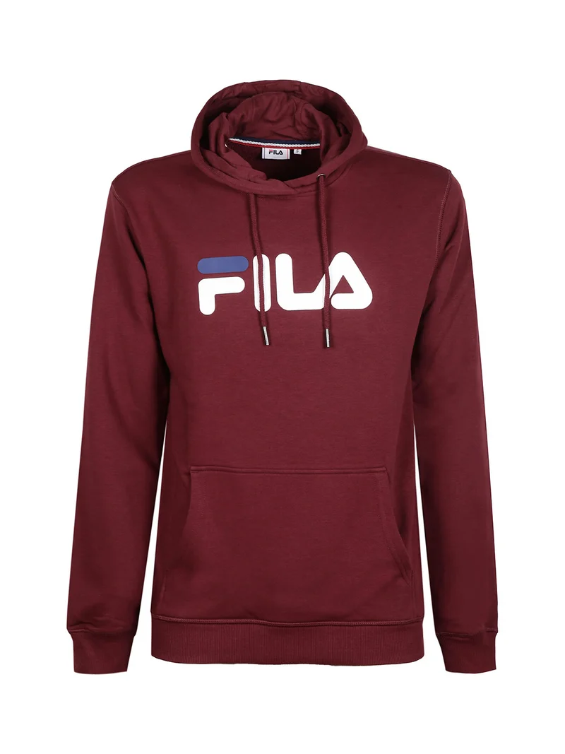 Felpa unisex con cappuccio - bordeaux