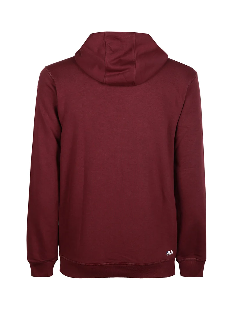 Felpa unisex con cappuccio - bordeaux