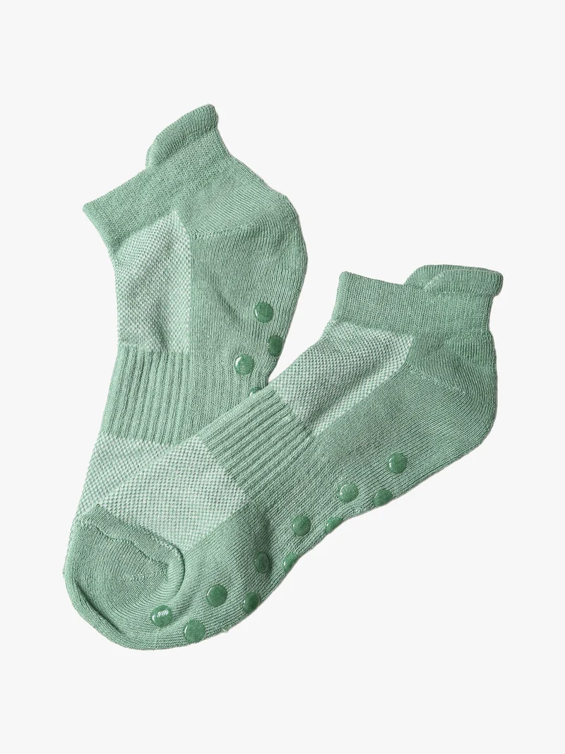 Calze antiscivolo da donna - verde