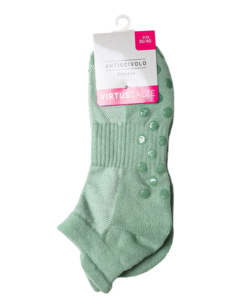 Calze antiscivolo da donna - verde