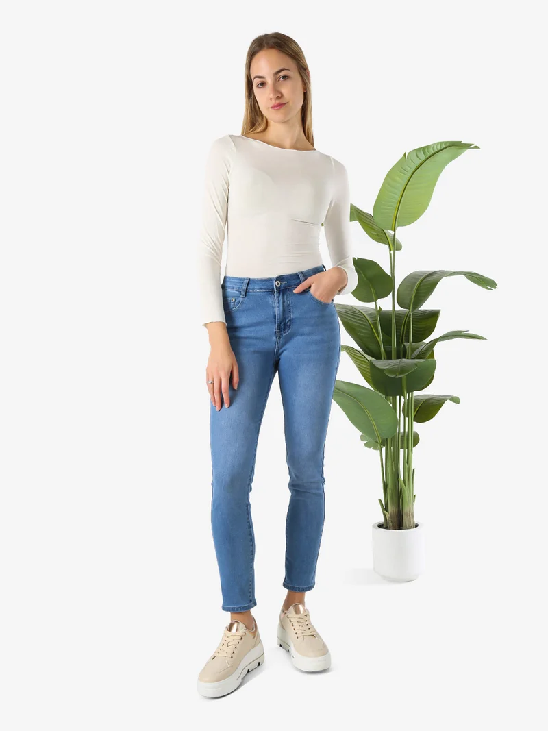 Jeans da donna slim fit a vita alta - jeans