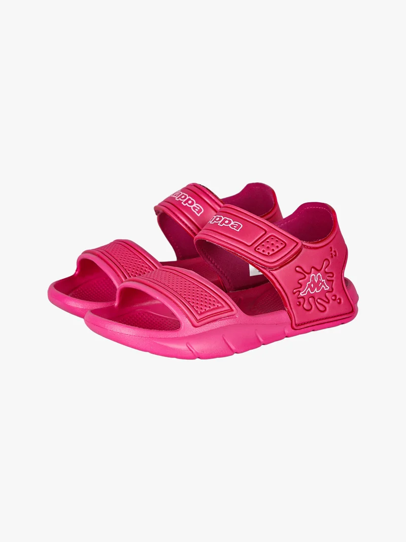 SPLASH Sandali da ragazza in gomma con cinturino a strappo - fucsia