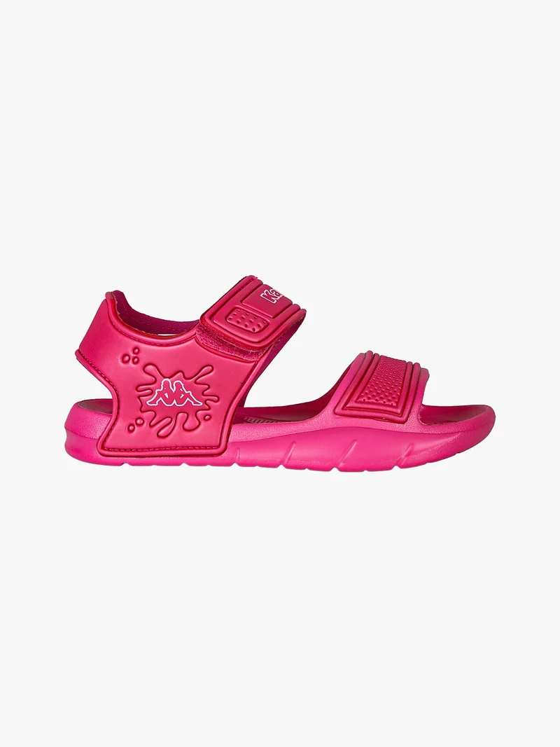 SPLASH Sandali da ragazza in gomma con cinturino a strappo - fucsia
