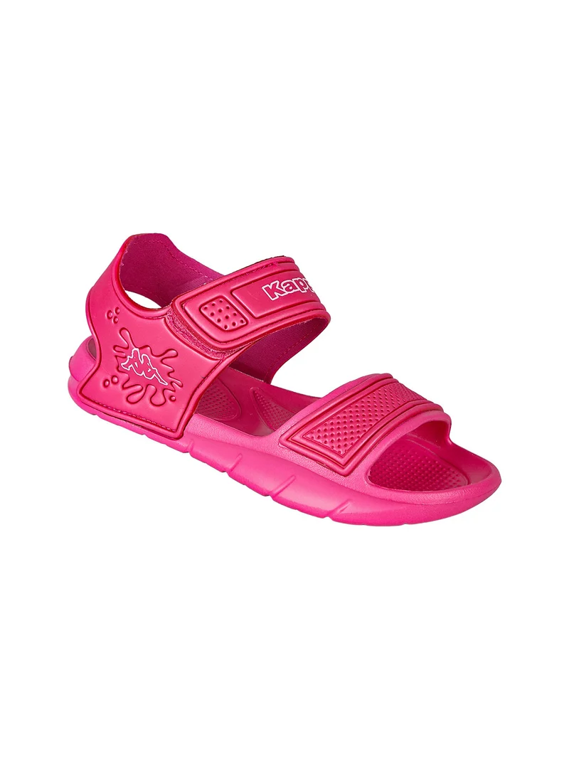 SPLASH Sandali da ragazza in gomma con cinturino a strappo - fucsia