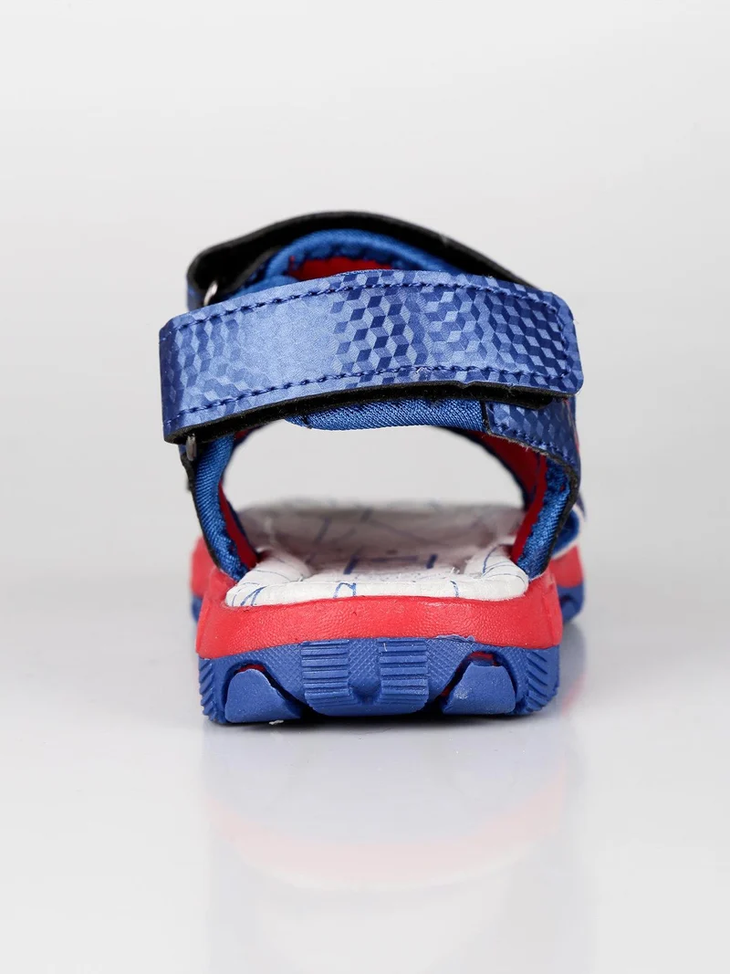 Sandaletti Spider Man con cinturini a strappo - blu