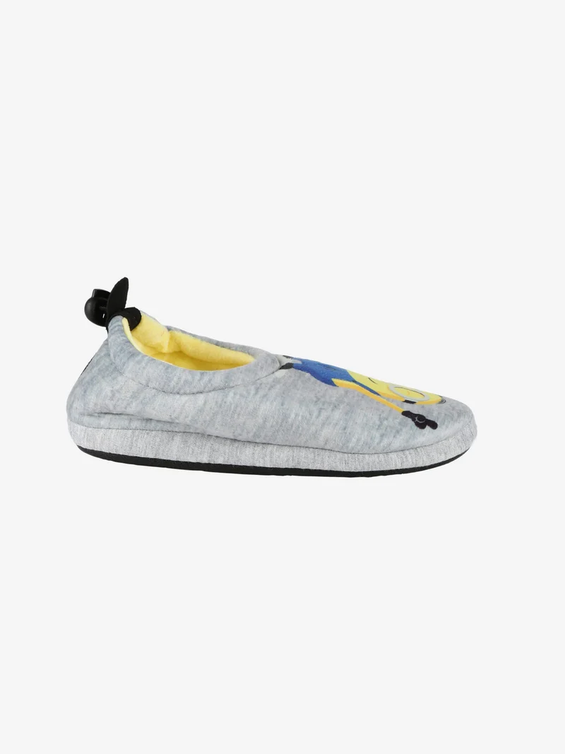 Pantofole Minions da bambino chiuse - grigio