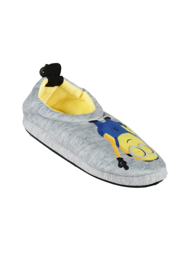 Pantofole Minions da bambino chiuse - grigio