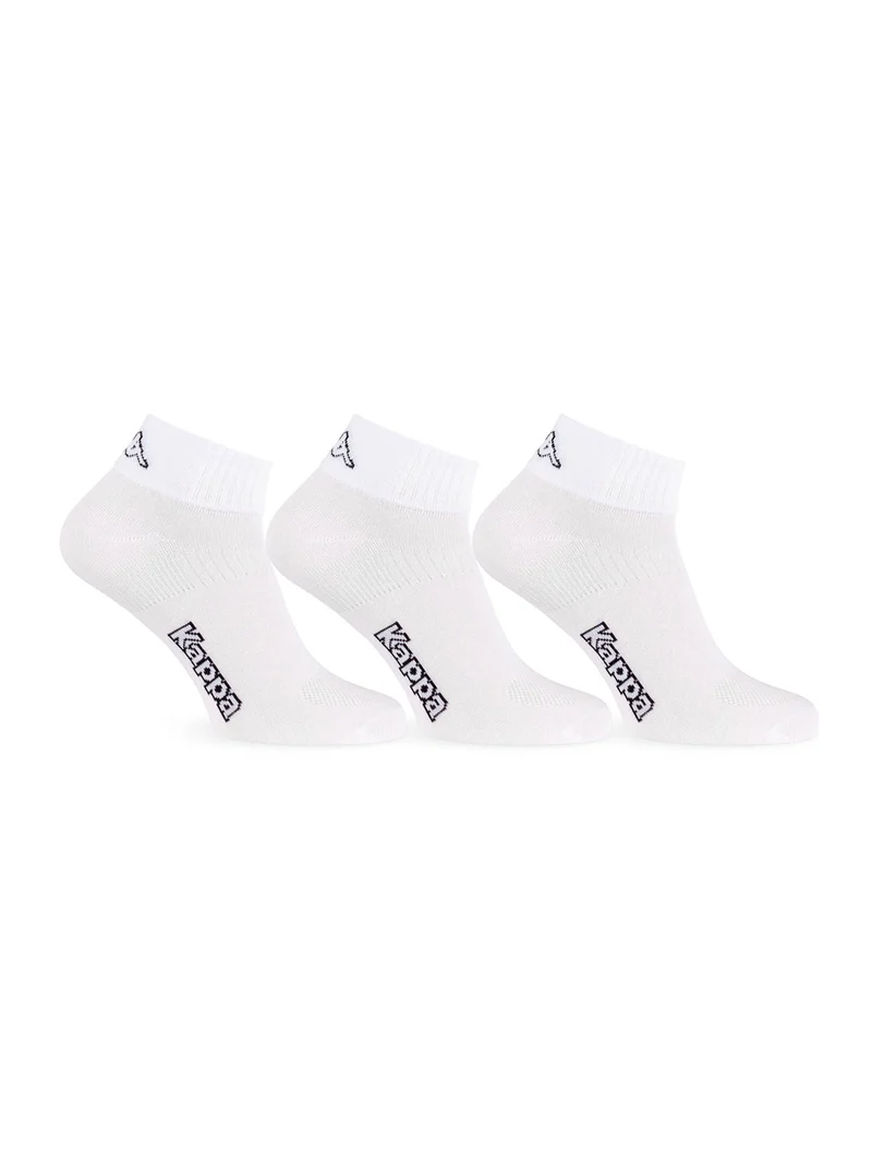 Confezione da 3 paia di calze corte da uomo - bianco