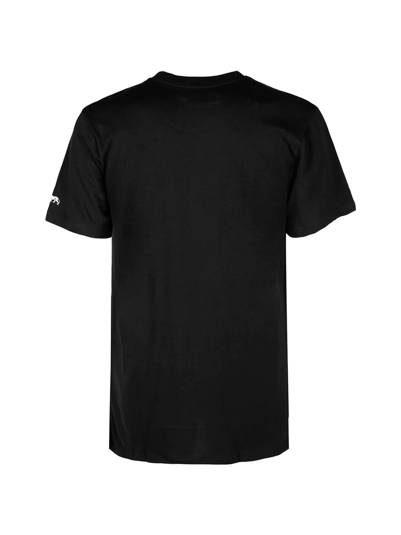 T-shirt intima da uomo girocollo in cotone - nero