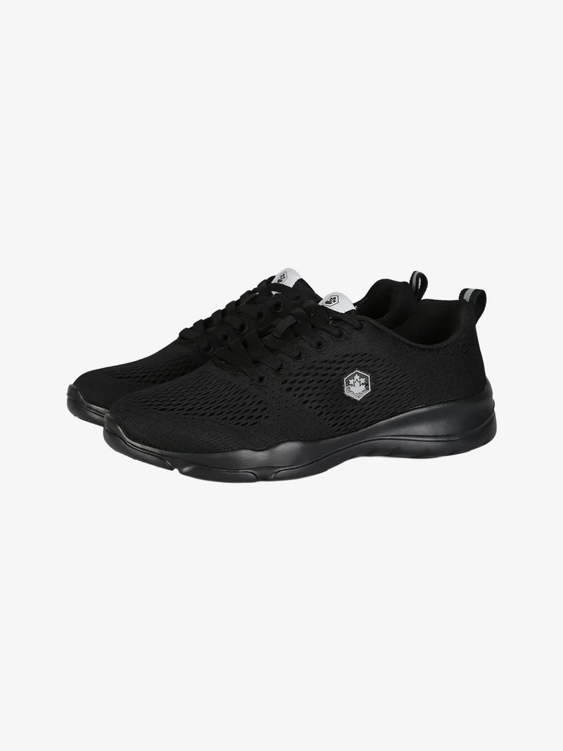 AGATHA Sneakers basse da donna stringate - nero