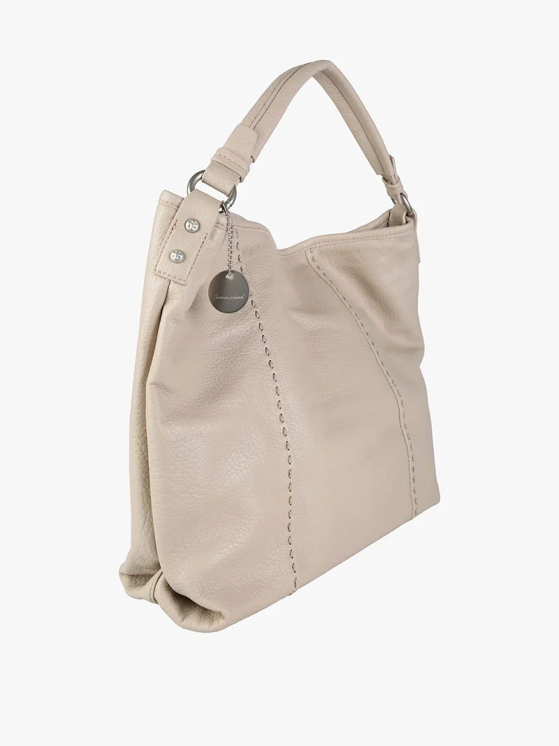Borsa donna hobo in ecopelle - apricot - albicocca