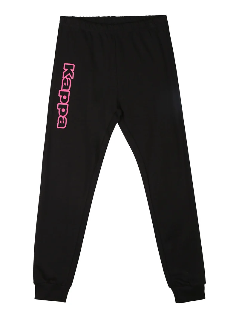 Completo girocollo da ragazza 2 pezzi - nero