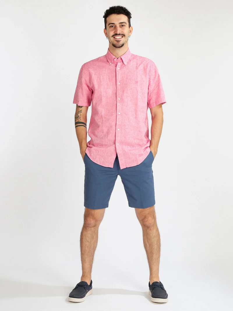 Bermuda chino da uomo in cotone - avion