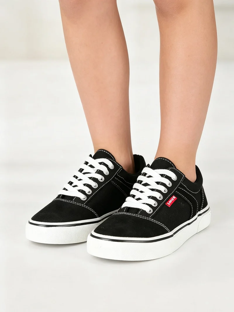 Philadelphia VNYC0003T Sneakers in tessuto da ragazza - nero