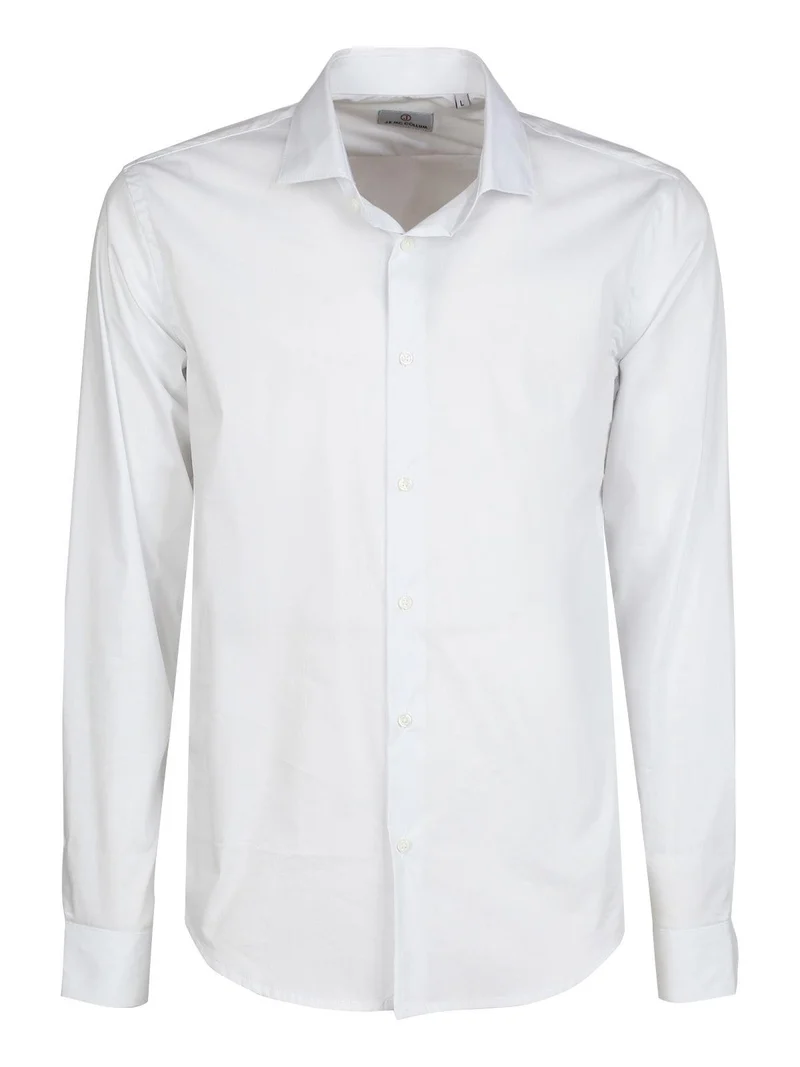 Camicia bianca a maniche lunghe classic fit - bianco