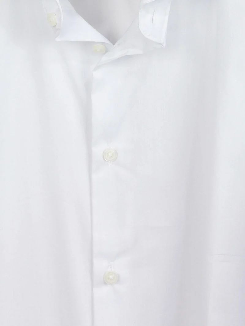 Camicia bianca a maniche lunghe classic fit - bianco