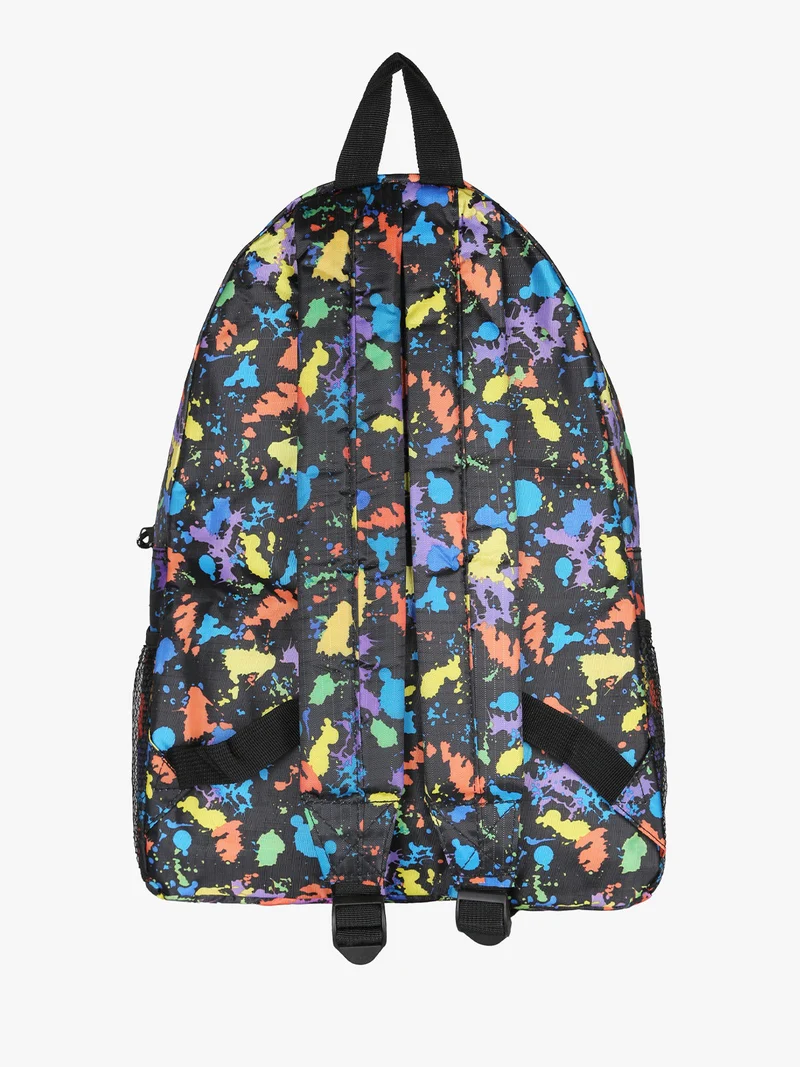 Zaino in tessuto con stampe