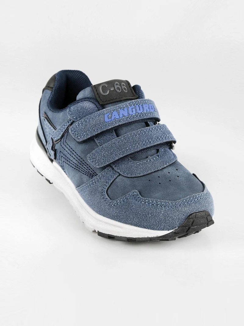 Sneakers bambino con strappi - blu