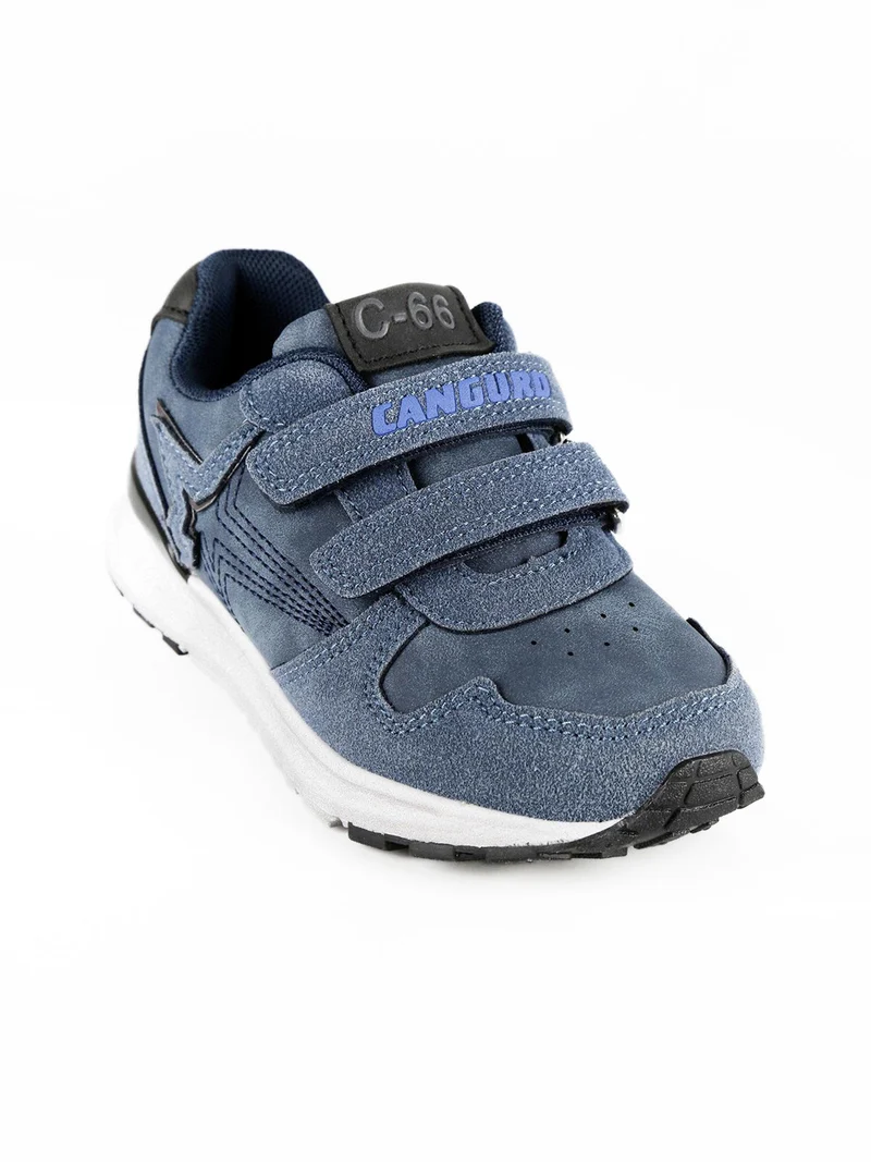 Sneakers bambino con strappi - blu