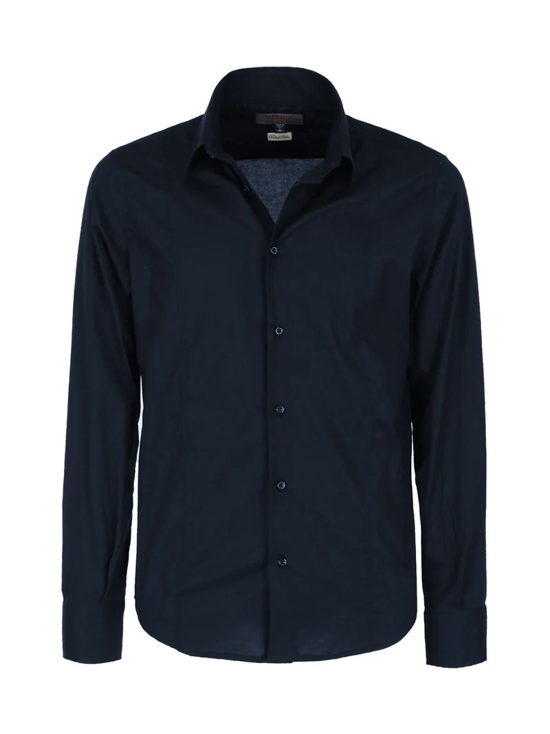 Camicia da uomo slim fit - blu
