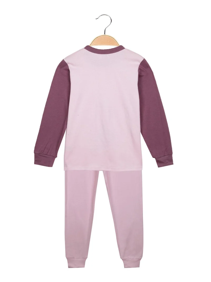 Pigiama lungo bambina - rosa