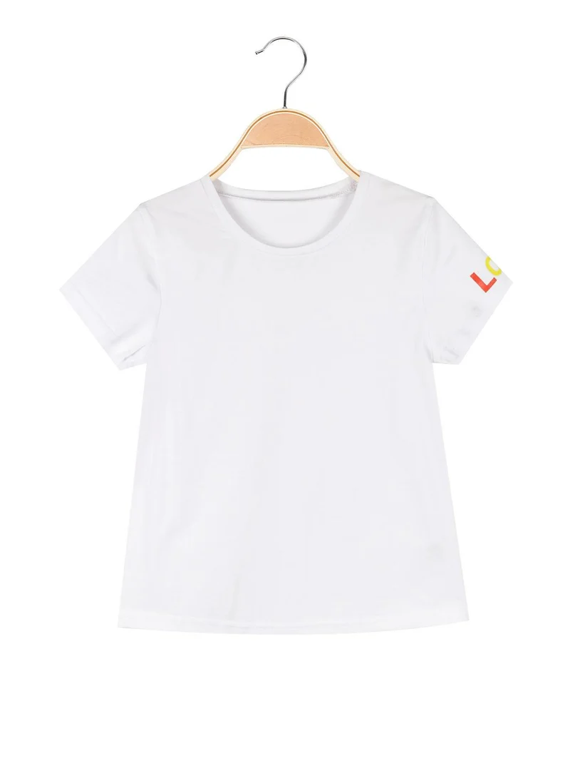 Vestito bambina con t-shirt - giallo