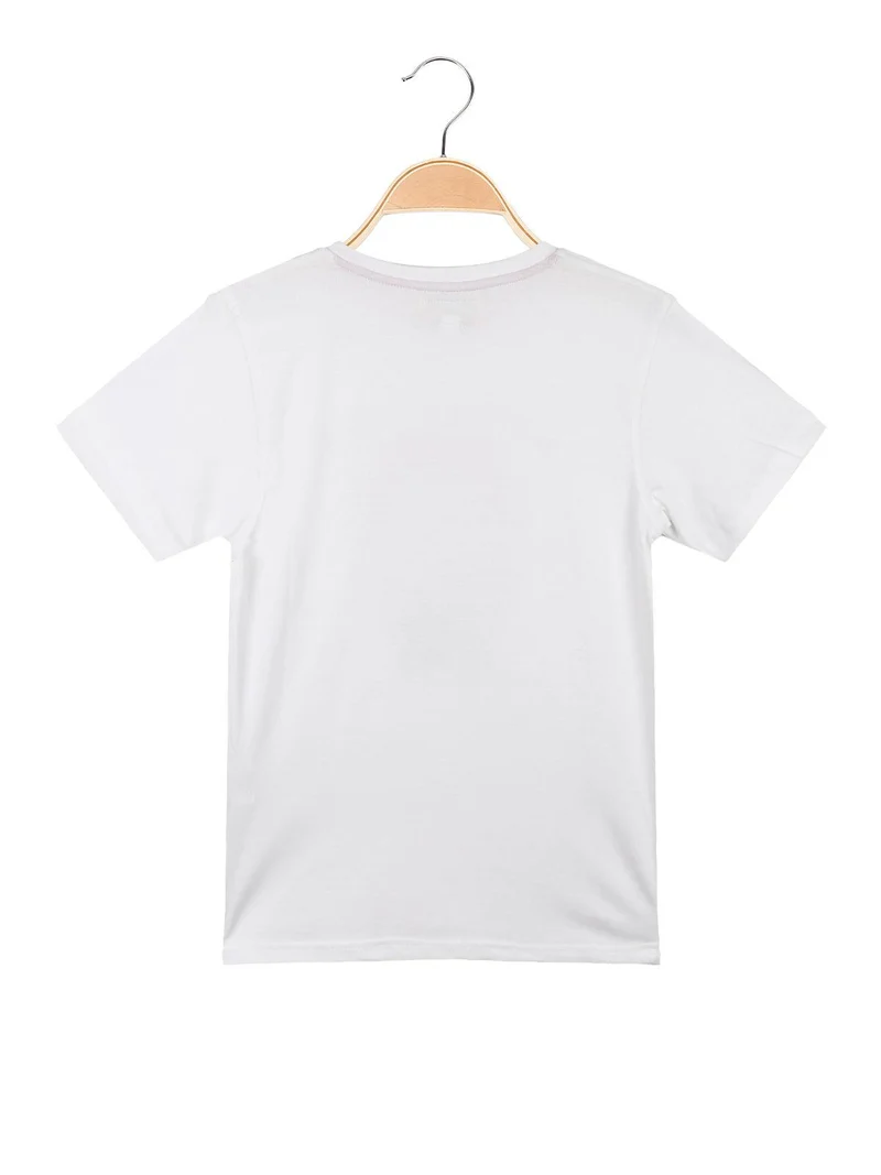 T-shirt bambino in cotone - bianco