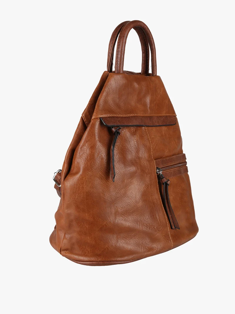 Zaino donna in ecopelle - marrone
