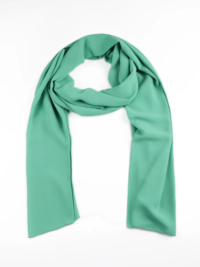 Sciarpa leggera donna in viscosa - verde