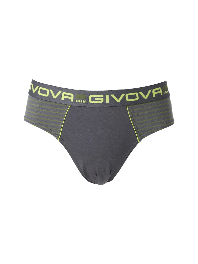 Slip da uomo in cotone bielastico - antracite