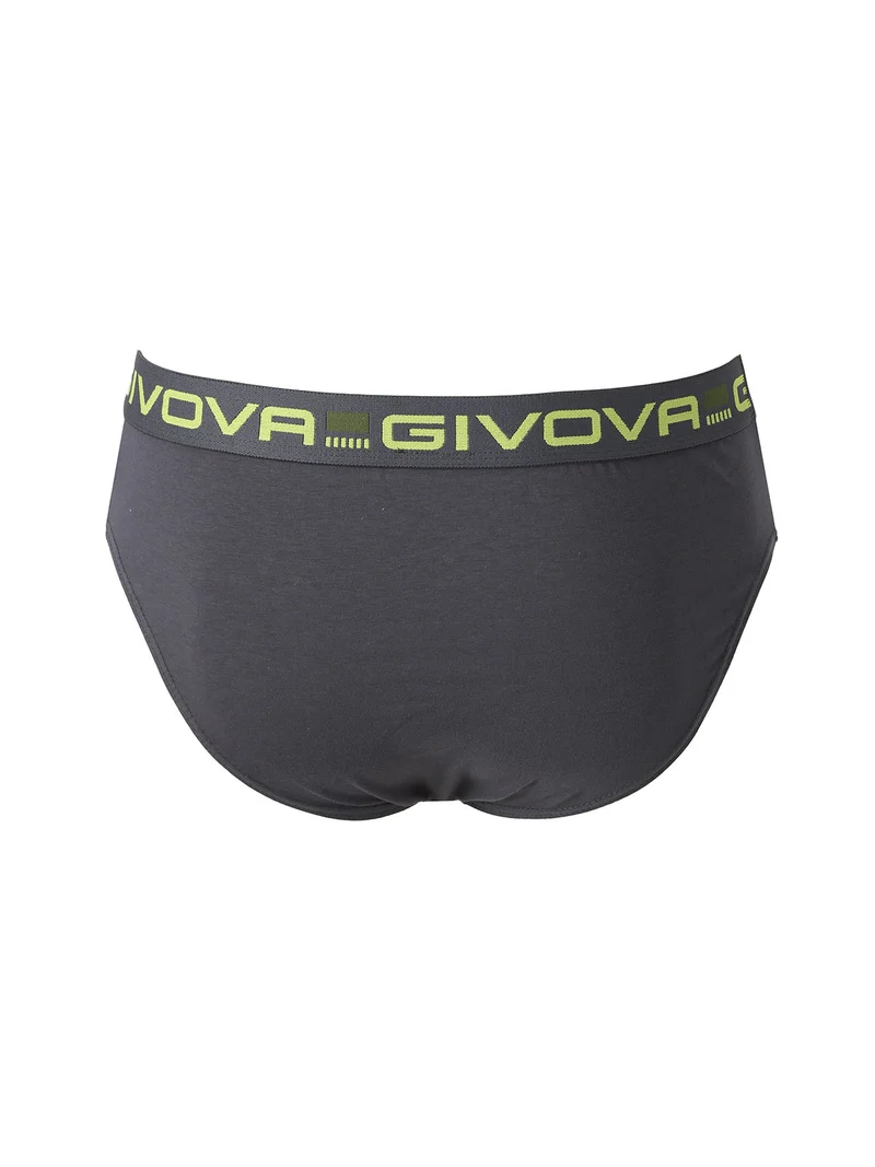 Slip da uomo in cotone bielastico - antracite