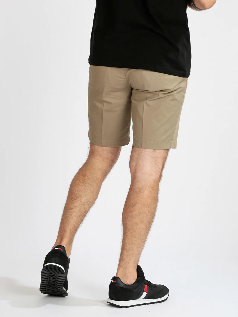 Bermuda chino da uomo in cotone - khaki