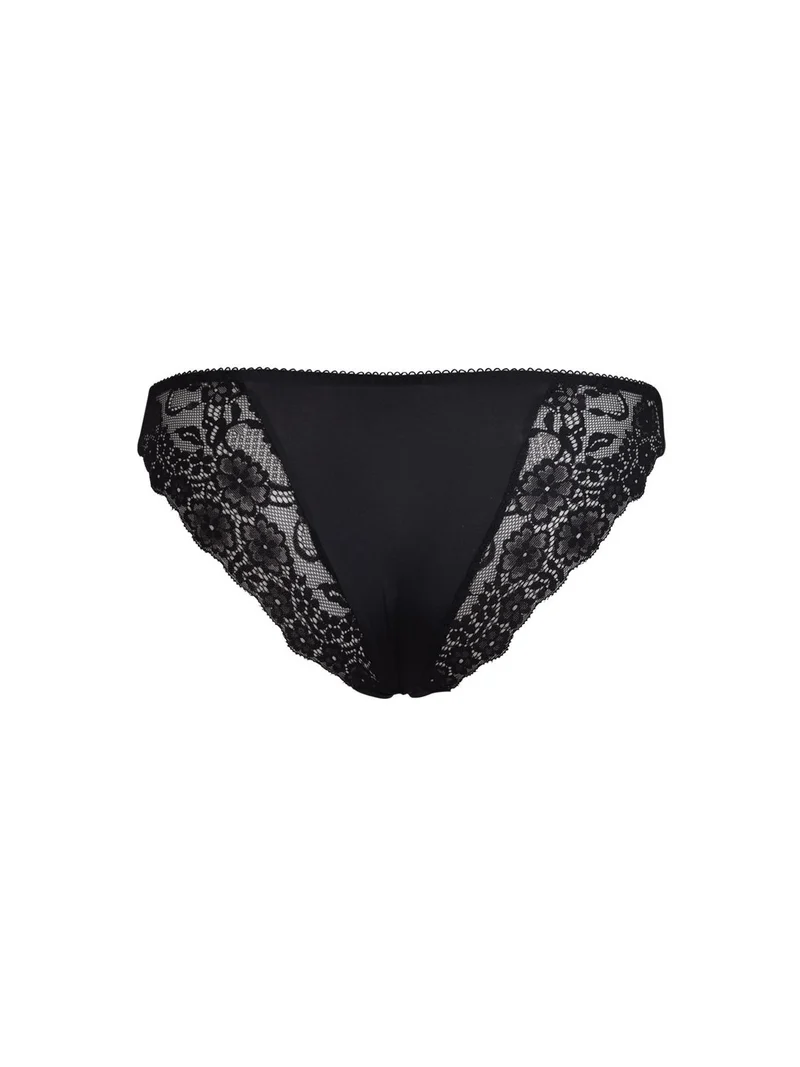 ALLURE 2685 Slip donna con pizzo - nero