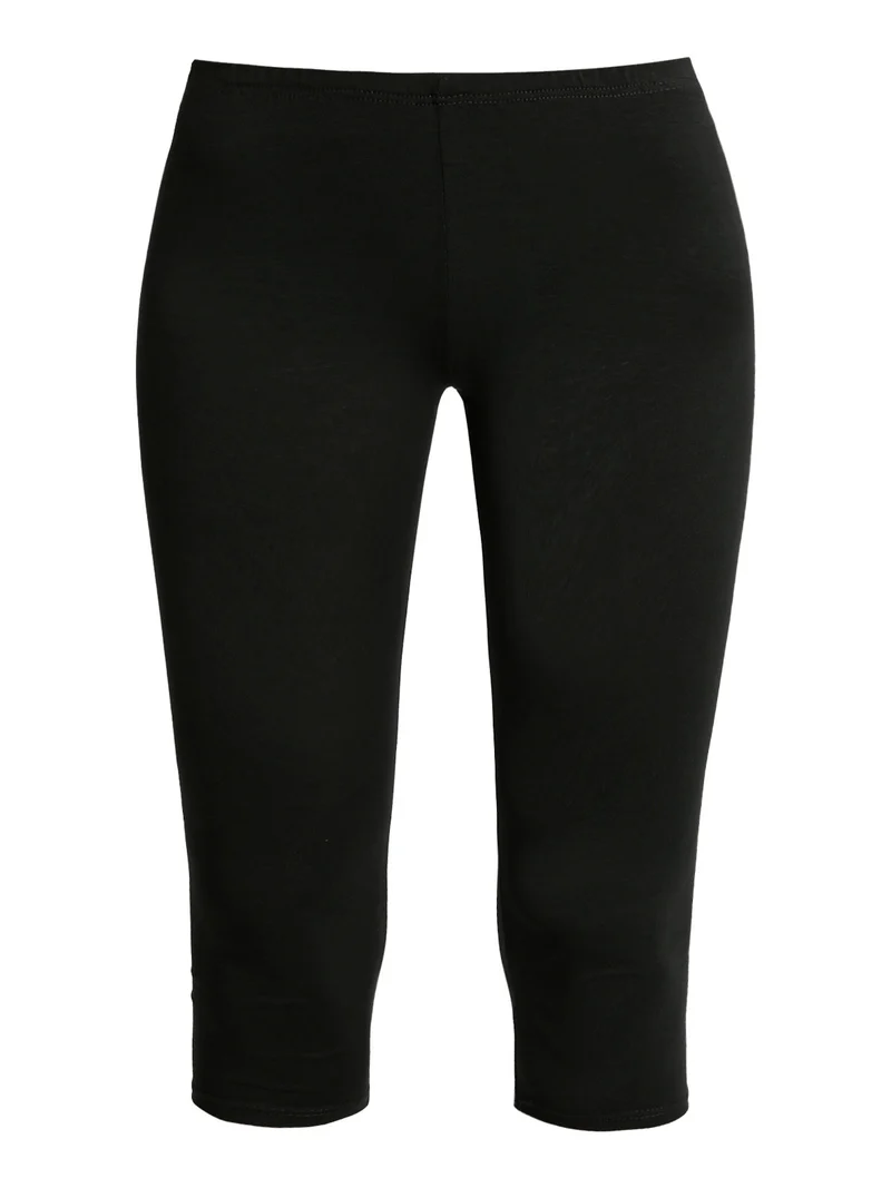 Leggings a 3/4 - nero