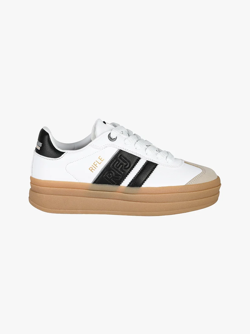 DAYTONA Sneakers donna con platform - bianco