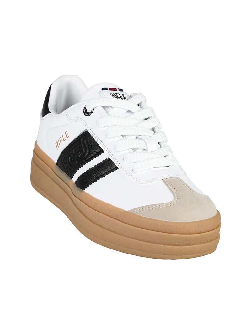DAYTONA Sneakers donna con platform - bianco