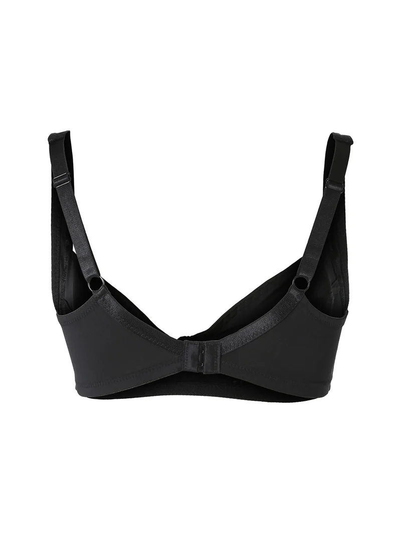 MARGHERITA Reggiseno strutturato senza imbottitura e senza ferretto COPPA C - nero